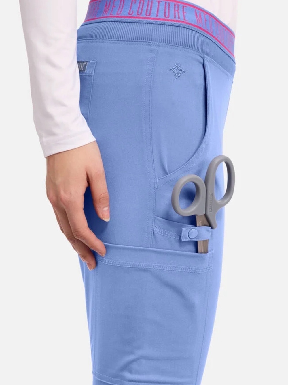 Ceil Blue Scrub Set – 2X – Like New - Picture 9 of 9